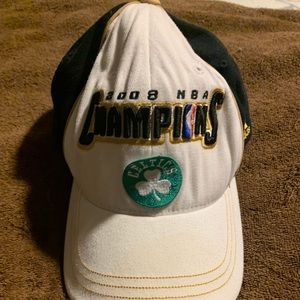 Boston Celtics 2008 Championship hat.